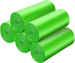 MAVGV 4 Gallon Small Trash Bags Garbage Bags,100 Pcs Strong Bathroom Wastebasket Can Liners trash Bags for Home Office Kitchen (Green) MAVGV 4 Gallon Small Trash Bags Garbage Bags,100 Pcs Strong Bathroom Wastebasket Can Liners trash Bags for Home Office Kitchen (Green)