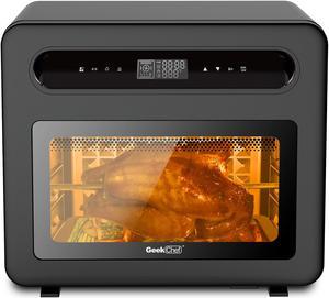 Beelicious 32QT Extra Large Air Fryer, 19-In-1 Air Fryer Toaster Oven Combo  with Rotisserie and Dehydrator, Digital Convection Oven Countertop