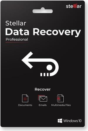 Stellar Data Recovery Software | for Windows | Professional | Recovers Deleted Data, Photos, Videos, Emails Etc. | 1 PC 1 Year | Activation Key Card