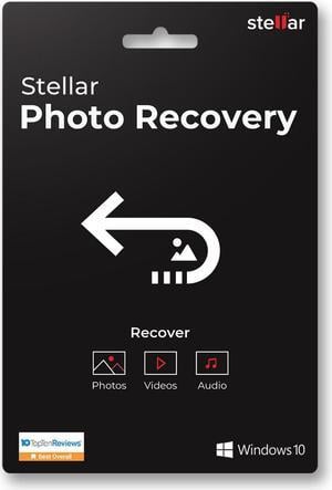 Stellar Photo Recovery Software | for Windows | Standard | Recovers Deleted Data, Photos, Videos, Emails Etc. | 1 PC 1 Year | Activation Key Card