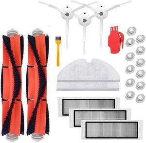 24PCS Vacuum Cleaner Parts Replacement for Xiaomi Robot Roborock S50 S51 Filters Brushes Vacuum Cleaner Accessory Kit