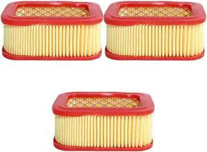 3Pcslot  Plastic Paper Air Filter Kit For 5200 5800 52cc 58cc  Chainsaw Engine Cleaner Replacement Parts