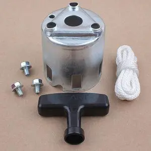 Recoil Pull Starter Flange Cup Fit Honda GX340 11HP & GX390 13HP Lawn Mower Generator Engine Replacement Parts