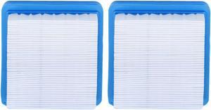2pcslot Air Filter for Briggs&Stratton 491588S 491588  399959 Quantum Series 625 650 675 Mowers Replacement Parts