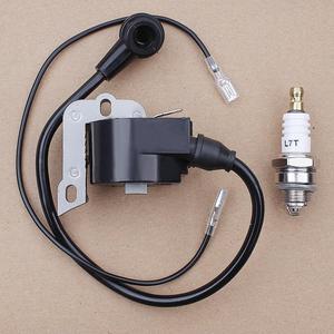 Ignition Coil Spark Plug Kit For Husqvarna 394 395 395 EPA 394XP Chainsaw Replacement 503 63 98 01