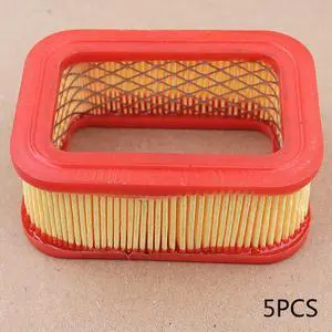 5PCS Air Filter Paper Set fits 5200 5800 52CC 58CC Chainsaws Replacement