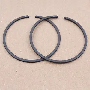 2pcs Piston Ring Kit 46mm x 15mm for Husqvarna 51 55 Rancher 257 357 XP EPA 359 EPA Chainsaw Replacement Part 503289014