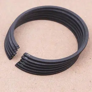 50mm x 12mm Piston Rings Kit for Husqvarna 365 365XP 371 372 372XP 362 Chainsaw Replacement Spare Part 11280343000 6PCS