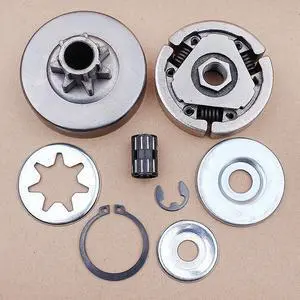 Clutch Drum 38 7 Tooth Rim Sprocket Needle Bearing Kit For Stihl 038 038AV MS380 MS381 Chainsaw Replacement Parts