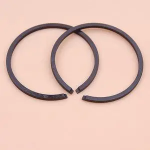 2pcslot 33mm x 15mm Piston Ring For Chainsaw Hedge Trimmer Strimmer Tool Replacement Part