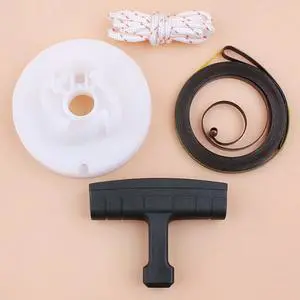 Recoil Starter Pulley Spring Handle Repair Kit For HUSQVARNA 362 365 371 372 XP Chainsaw Replacement Spare Parts