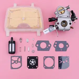 Carburetor Carb Repair Rebuild Kit For Stihl MS171 MS181 MS211 Air Fuel Filter Chainsaw Replacement Spare Part