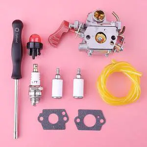 Carburetor Kit For Zama C1M-W44 Craftsman Poulan PP330 PP335 PPB330 PPB335 Gas Trimmer 33cc Replacement 545189502 545008042