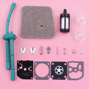 Air Fuel Filter Line Hose For Stihl Stihl FS38 FS55 Carburetor Diaphragm Repair Kit Grass Trimmer Replacement Spare Part