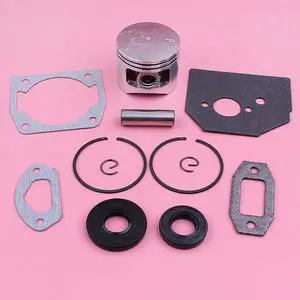 45mm Piston Pin Ring Circlip Oil Seal Gasket Set For Chinese Chainsaw 5200 52cc Replacement Spare Tool Part
