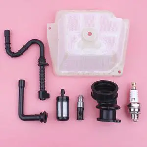 Air Fuel Oil Filter Line Intake Manifold For Stihl MS361 MS 361 Spark Plug Kit Chainsaw Spare Replacement Part