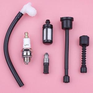 Fuel Gas Oil Filter Line Hose Spark Plug Kit For Stihl 070 090 Chainsaw Replacement Spare Part