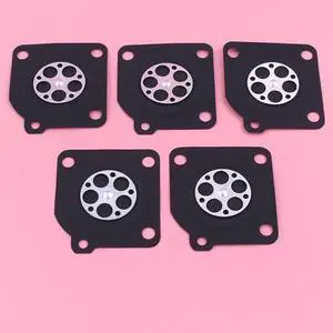 5pcslot Carburetor Repair Rebuild Metering Diaphragm Gasket For Zama C1U Carb Replacement A015010 Parts