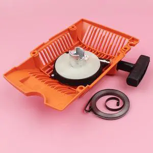 Recoil Rewind Pull Starter Spring Kit For Husqvarna 266 268 272 268K Chainsaw Replacement Spare Part