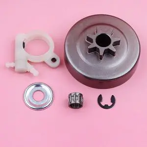 325 7 Teeth Clutch Drum For Stihl MS251 MS 251 Washer E-clip Oil Pump Chainsaw Replacement Spare Part
