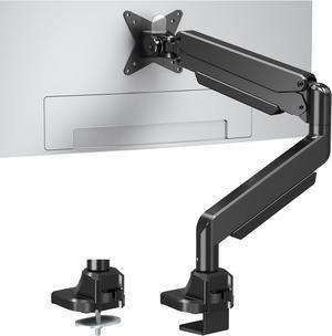 MOUNT PRO Single Monitor Mount for 22-43 inch Ultrawide Computer Screen, Premium Aluminum Heavy Duty Monitor Arm Desk Mount Holds 6.6lbs to 33lbs, Gas Spring Full Motion Monitor Stand, VESA Mount