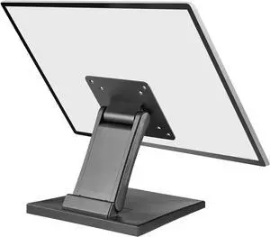 WEARSON Lay Flat Monitor Stand - Foldable Low Profile Monitor Stands Compatible with VESA 75x75 and 100x100 Monitor Mounts