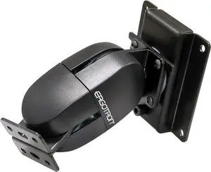 Ergotron  100 Series Single Monitor Arm, VESA Wall Mount  for Monitors Up to 38 Inches, 0 to 23 lbs  Double Pivot
