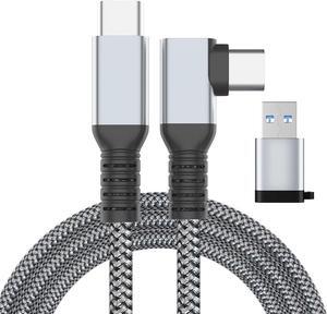 Link Cable 16FT VR Cable Compatible with Meta Oculus Quest 2/Quest 3/Pro Pico, Nylon Braided Accessories and Gaming PC Steam VR, USB 3.0 Data Transfer Type C Cable, for VR Headset