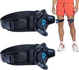Skywin VR Tracker Straps for HTC Vive System Tracker Puck (2 Pack) - Adjustable Straps for Leg Object and Full-Body Tracking in Virtual Reality