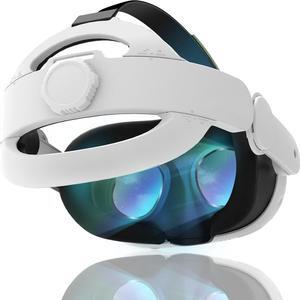 Head Strap for Quest 3 VR Accessories Comfort and Pressure-Free Elite Strap Replacement Enhanced Support Suitable for Children and Adults
