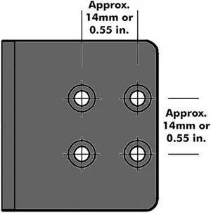 Multi Vendor Rack Mount Kit Compatible with Many 17.3 inch Wide Products