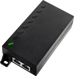 60W Gigabit PoE+ Injector,10/100/1000Mbps,PoE++ Injector Ethernet AdapterShielded RJ-45IEEE 802.3af/at/bt Compliant, up to 100 Meters (328 Ft), Plug & Play