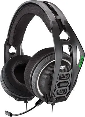 RIG 400HX Officially Licensed Xbox Gaming Headset with Removable Noise Canceling Mic - Dolby Atmos 3D Surround Sound for Xbox Series X, Xbox Series S, Xbox One, Windows 10, Windows 11 PC - Black