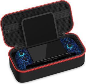 Customized Switch Travel Case for JC200 & JC201 Switch Controller, Protective Hard Shell Case Large Capacity Organizer Holds Switch Controller, Switch Console, AC Adapter, Headset and 10 Game Cards