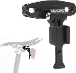 Cygolite Saddle Rail Mount - for Cygolite Hypershot & Hotshot Series Tail Lights  Installs Under Bicycle Saddle, Less Cluttered Look  Compact & Durable - Fits Most Bicycle Saddles, Black