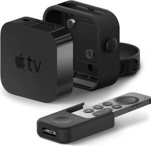 elago Apple TV Multi Mount Bundle with Apple TV Remote Holder - Compatible with All Apple TVs - Except for 2022 Apple TV 4K