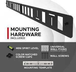 Sound Bass Playbar Wall Mount Bracket Kit with Mounting Accessories for Sonos Soundbar, Designed in The UK by Soundbass Sound Bass Playbar Wall Mount Bracket Kit with Mounting Accessories for Sonos Soundbar, Designed in The UK by Soundbass