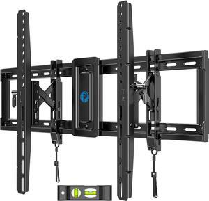 Pipishell Advanced Tilt TV Wall Mount, Wall Mount TV Bracket for Most 4290 inch TVs up to 132 lbs, 15° Full Tilt, 6-inch Arm Extension, Slide to Center, Max VESA 600x400mm, 16/24 Wood Studs, PIAT3
