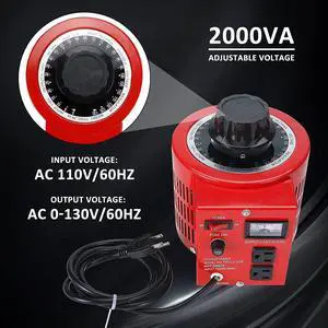 YaeCCC 2000W Voltage Transformer AC Variable Voltage Converter Transformer