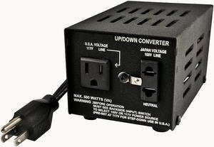 VCT VT-500J - Japanese Step Up/Down Voltage Transformer Converts Japan 100 Volts To 110V OR Vice Versa - 500 Watt