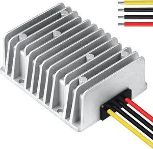 LeMotech DC 36v/48v to 12v Converter 30A 360W Step Down Converter Voltage Reducer IP68 Waterproof Transformer for Golf Cart Truck Boat Vehicle