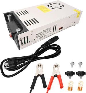 New Version Converter, 110V AC to 12V DC Converter Power Supply 12V 600W 50A DC Switch Transformer for RV,Pump,LED Strip, LCD Monitor