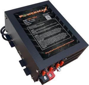 PowerMax PM3-100LK 110V to 12V DV Power Supply Converter Charger for RV 100 Amp -Grade Voltage Converter Modified SINE Wave Inverter