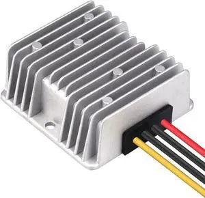 AEDIKO DC Voltage Reducer Converter DC 8V-40V to 12V 10A 120W Reducer Power Converter Waterproof Regulator Module Transformer for Golf Cart Club Car (8V-40V to 12V 10A Converter)