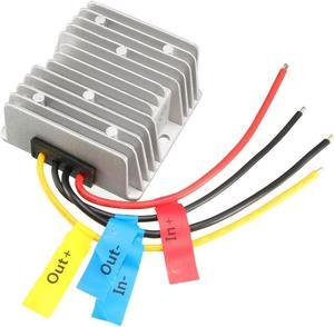 uxcell Voltage Converter Regulator DC/DC DC 12V Step-Up to DC 48V 3A 144W Power Boost Transformer Waterproof