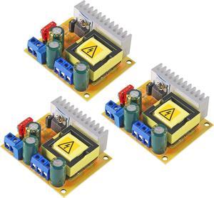 3pcs DC-DC High Voltage Boost Converter 8V-32V to ±45V-390V ZVS Step-up Booster Module Capacitor Charging Power Supply Module