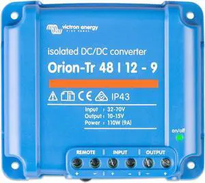Victron Energy Orion-Tr IP43 48/12-Volt 9 amp 110-Watt Isolated DC-DC Converter