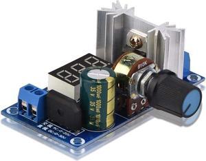 Adjustable Voltage Regulator,LM317 Adjustable Voltage Regulator Power Supplement Board Digital Voltage Display