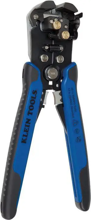 Klein Tools 11061 Self-Adjusting Wire Stripper / Cutter, Heavy Duty, for 10-20 AWG Solid, 12-22 AWG Stranded, and Romex Wire 12/2 and 14/2