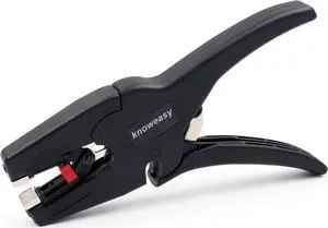Wire Stripper, knoweasy Wire Stripper Tool with Cutter and 2 in 1 Wire Stripping Tool Works for Electronic,Electric,Automotive from 32 to 7 AWG
